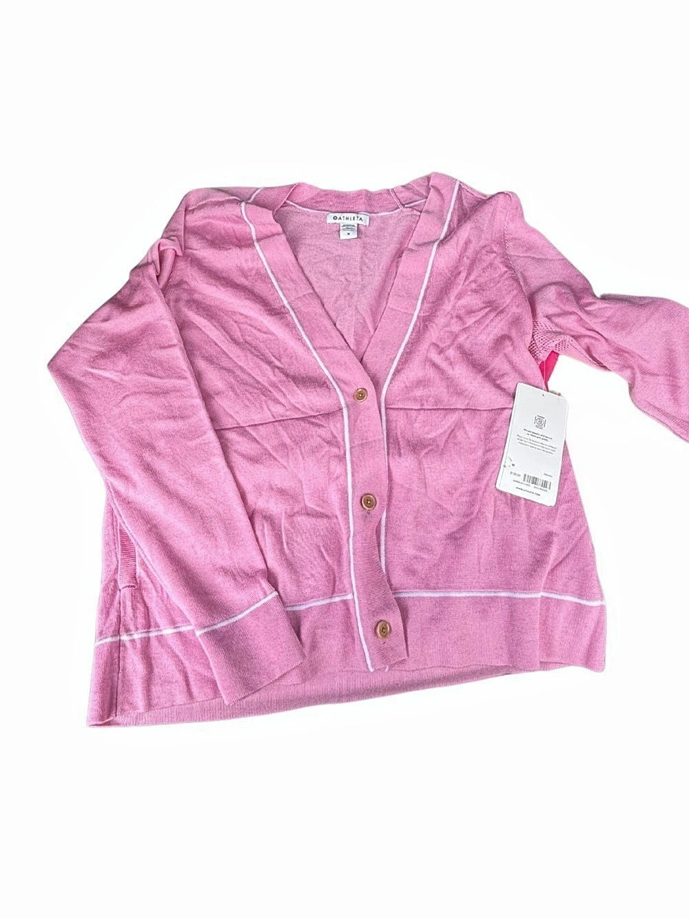 Athleta Pink Cardigan Size XS NWT